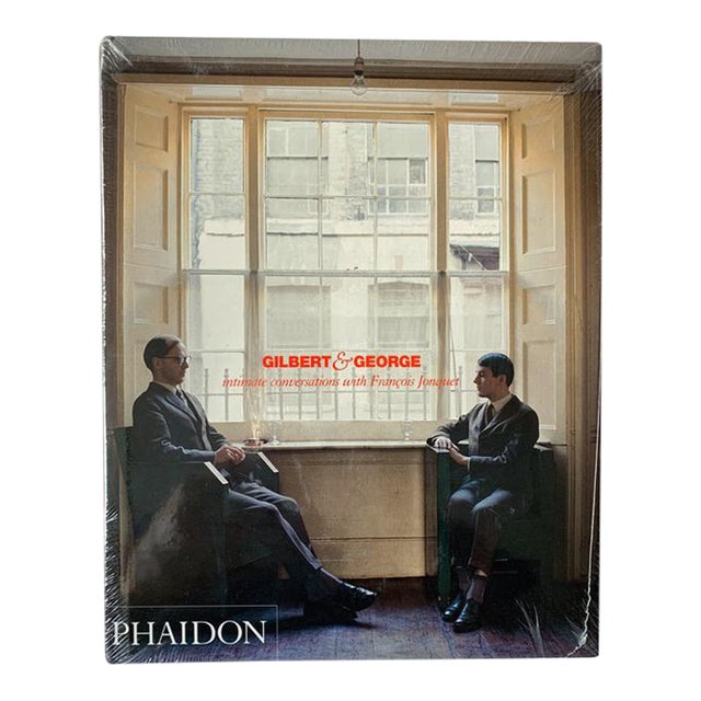 Gilbert and George British, 1943 and 1942 Gilbert & George: Intimate Conversations Rare Art Book, 2005 Still in Shrink Wrap Film For Sale