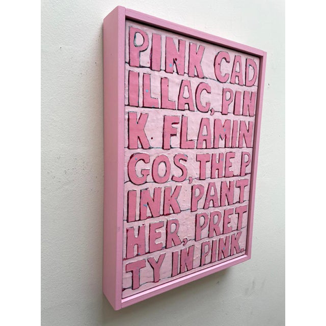 Contemporary "Popular Pink Pictures" - Original, Contemporary Painting by Brian McDonald For Sale - Image 3 of 4