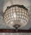Crystal Beaded Flush Mount, 1980s For Sale - Image 12 of 13