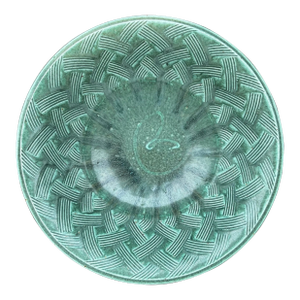 John Bauman Stoneware Ceramic Serving Bowl