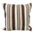 Turkish Hemp Pillow Cushion Natural Beige Brown Cushion Cover 20"x20" For Sale