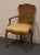 HIGH END VINTAGE Solid Beech Country French Provincial Cane Back Dining Arm Chair Cannot identify manufacturer, but...