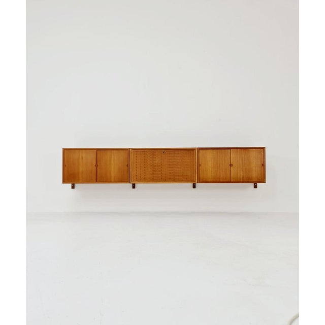 Mid-Century Danish Teak Floating Sideboard by Poul Cadovius for Royal, 1960s For Sale - Image 12 of 12