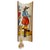 1980s French Provincial Terracotta Tile Candle Sconces With Breton Folk Figures - A Pair For Sale - Image 16 of 16