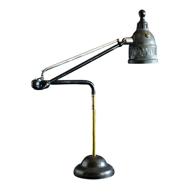 1920s Ritter Dental Desk Lamp For Sale