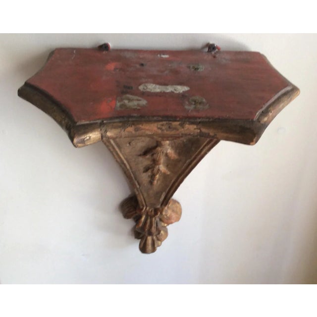 Late 18th Century Giltwood Bracket Shelf For Sale - Image 4 of 7