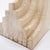 Sculptural Coffee Table in Glass and Travertine For Sale - Image 9 of 10
