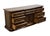 Wood Stanley Furniture Solid Walnut Italian Provincial 74" Triple Door Dresser For Sale - Image 7 of 15
