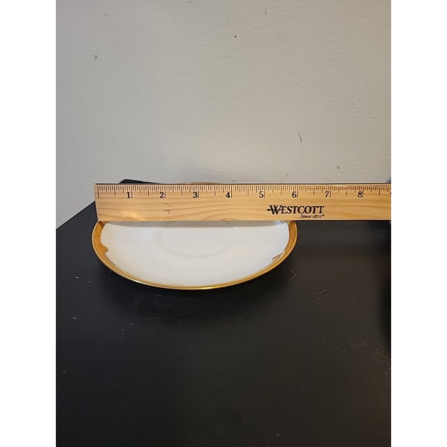 Ceramic Vintage Hutschenreuther German Porcelain Plates - Set of 5 For Sale - Image 7 of 8