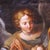 Wood 17th C. French School Oil on Canvas Painting of Madonna and Child With Angel For Sale - Image 7 of 9