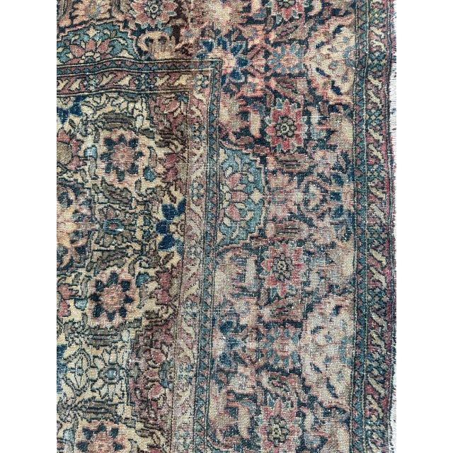 Antique 19th Century Isfahan Rug, 1890s For Sale - Image 10 of 18