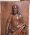 Wood Pair of 17th Century French Walnut Panels of Saint Paul and Saint Teresa of Ávila For Sale - Image 7 of 10