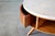 1953 Attributed Vladimir Kagan for Kagan Dreyfus Revolving Table Marble Cherry For Sale - Image 4 of 16
