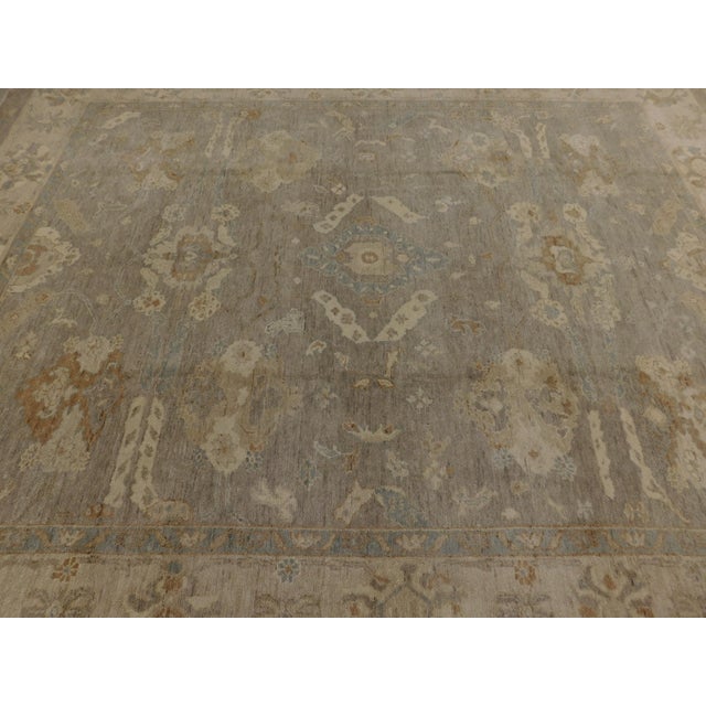 Hand Knotted Wool Pile on Cotton Foundation Rug. 8'1"x 10' For Sale - Image 13 of 18