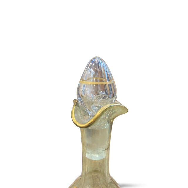 Decanter in Gilded Crystal from Baccarat, 1900s, in Flawless conditions. Designed 1890 to 1919 This piece is designed in...