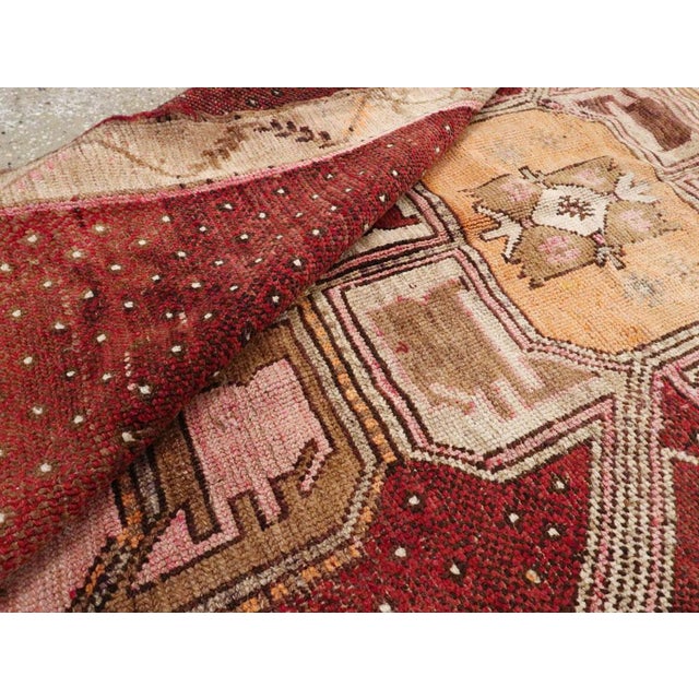 Galerie Shabab Collection Mid-20th Century Turkish Anatolian Rug For Sale - Image 10 of 10