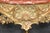 An extraordinary 19th century French Rococo carved giltwood console table, lavishly executed with dramatic sculptural...