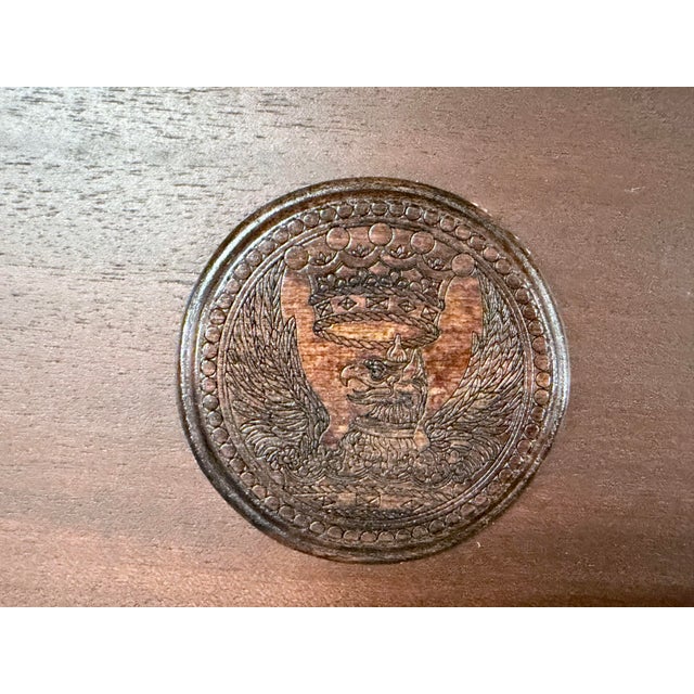 Wood Theodore Alexander Althorp Victory Oak Console Table For Sale - Image 7 of 8