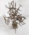 Mid-Century Modern Brutalist Abstract Nail Sculpture on Wood Base For Sale - Image 10 of 12