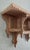 Handmade Moroccan Carved Wall Shelf – Natural Wood Finish For Sale - Image 11 of 12