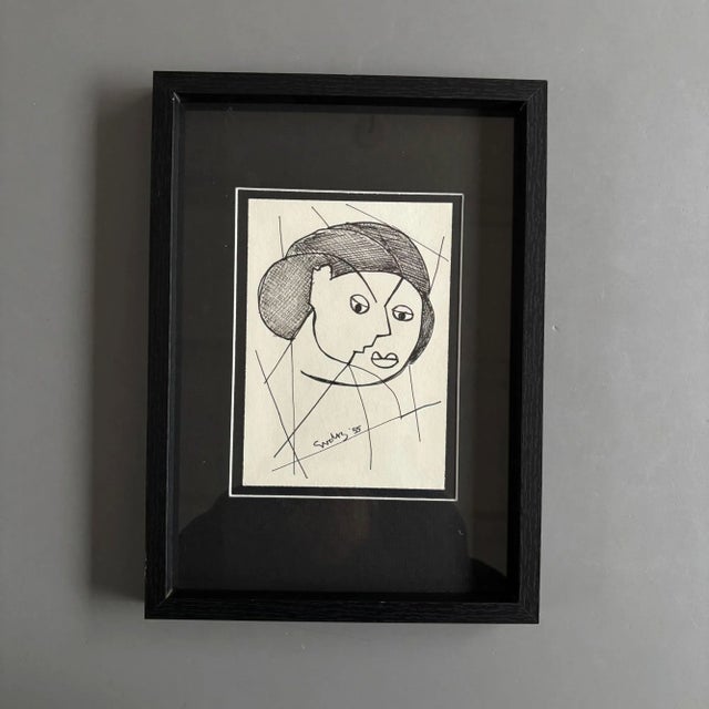 Siep Van Den Berg, Post-War Constructivist Artworks, 1955, Artworks on Paper, Framed, Set of 2 For Sale - Image 4 of 11