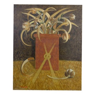 Alberto Gallerati, Recomposition, Oil on Canvas, 1970s For Sale