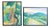 Elena Efa, Vineyard Diptych Between the Vines, 2026, Acrylic on Canvas For Sale