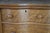 Antique Victorian Quartersawn Oak Serpentine Oxbow Dresser & Mirror Washstand For Sale - Image 12 of 12