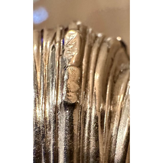 Late 19th Century Victorian English Sterling Silver Petite Bowl in Charming Oneida Shell Shape For Sale In New York - Image 6 of 6