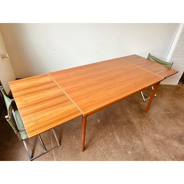 Brdr Furbo Danish Teak Extendable Dining Table For Sale - Image 12 of 12