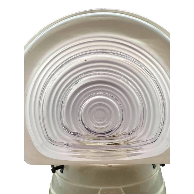 1930s Ceramic & Glass Wall Sconce For Sale - Image 4 of 9