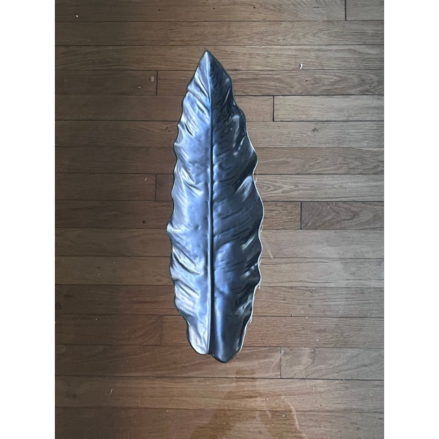 Ceramic Ceramic Leaf Cutter by Pol Chambost For Sale - Image 7 of 7