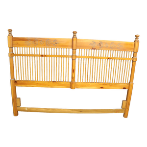 King Size Pine Country Style Spindle Headboard