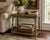 English Mid 20th Century Old Chapel™ Manor House Accent Table | Sagewood™, Walnut & Gold For Sale - Image 3 of 3