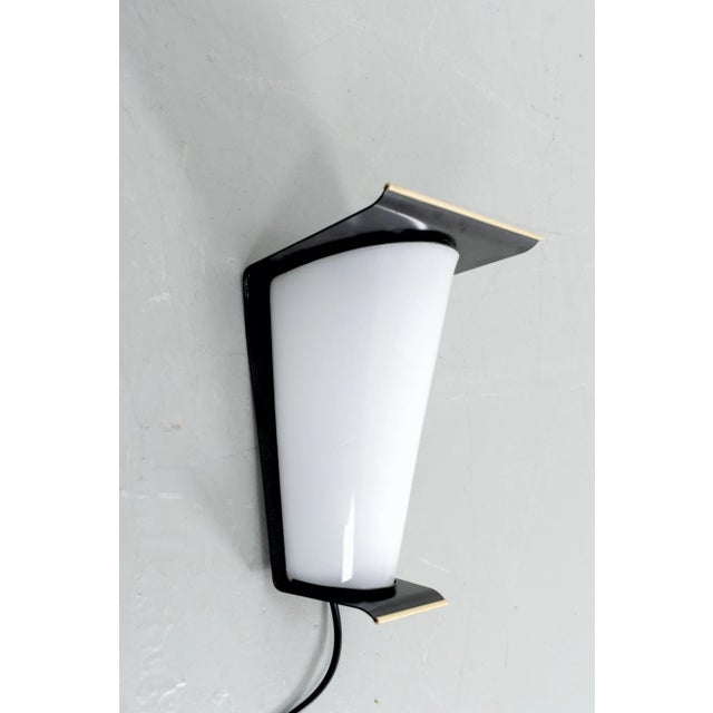 Glass Vintage Wall Lamp, 1950s For Sale - Image 7 of 7