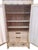 Chinoiserie Vintage Faux Bamboo Armoire For Sale - Image 3 of 15