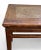 Coffee Antique Chinese Small Console or Wine Table With Marble Insert Top, 36" Inch Long For Sale - Image 8 of 11