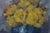 1920s Still Life with Yellow Flowers in a Vase, Ca. 1930-1950, 1920s, Oil on Canvas & Wood For Sale - Image 5 of 11