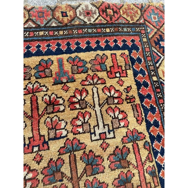 Kurdish Tribal Collectible Rug For Sale - Image 9 of 18