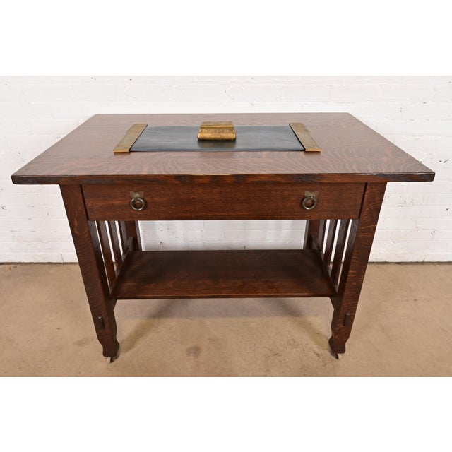 Tiffany Studios New York American Indian Pattern Bronze Doré Stamp Box For Sale - Image 11 of 12