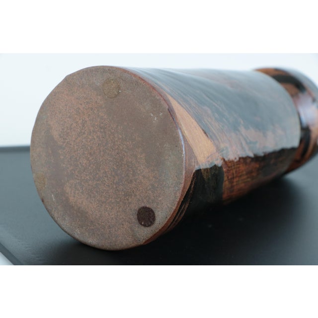 Robert Maxwell Brushstroke Vase for Pottery Craft of California For Sale In Madison - Image 6 of 7