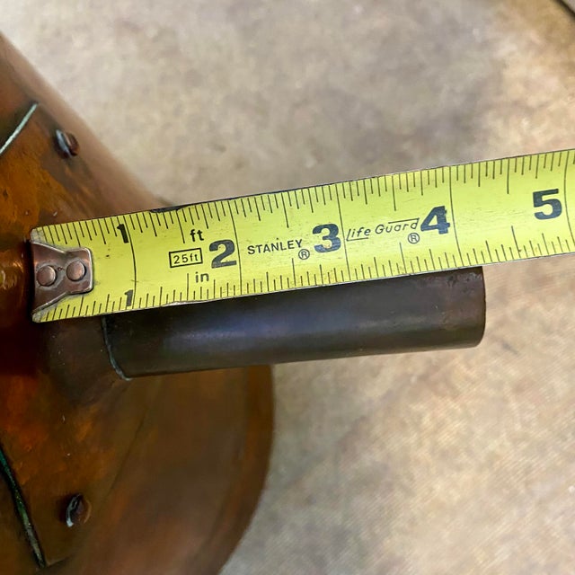 French Copper Wine Vat Dispenser 19th Century For Sale - Image 11 of 14