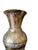 Metal Pair of Large Mid-Century Indian Etched Brass Vases For Sale - Image 7 of 11