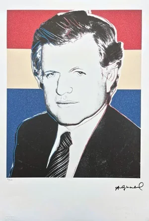 After Andy Warhol, Edward Kennedy, 1980s, Lithograph