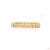 Metal 3.99 Carat Round Brilliant Cut White Diamond Yellow Diamond Gold Bracelet For Sale - Image 7 of 9