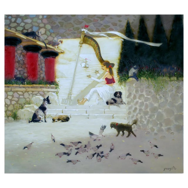 Tatyana Palchuk, Crete Tune, 2010, Oil on Linen For Sale