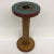 Brown Antique Wooden Spool Artifact For Sale - Image 8 of 11