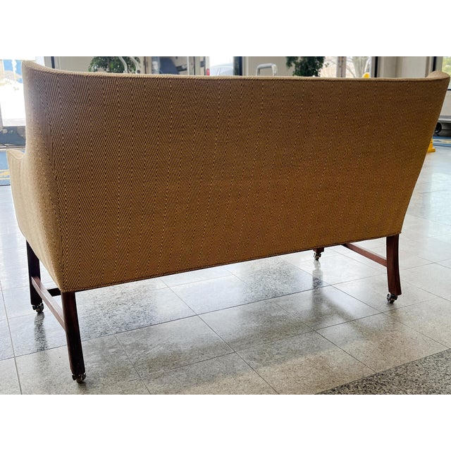 1940s Danish Modern Settee in the Style of Finn Juhl For Sale - Image 11 of 15