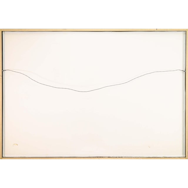 Zule Moskowitz Signed Post-Impressionist Figurative Pastel on Paper Framed 1980s For Sale In Detroit - Image 6 of 8