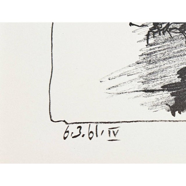1960s Pablo Picasso, Los Banderillos, 1961, Lithograph For Sale - Image 5 of 6